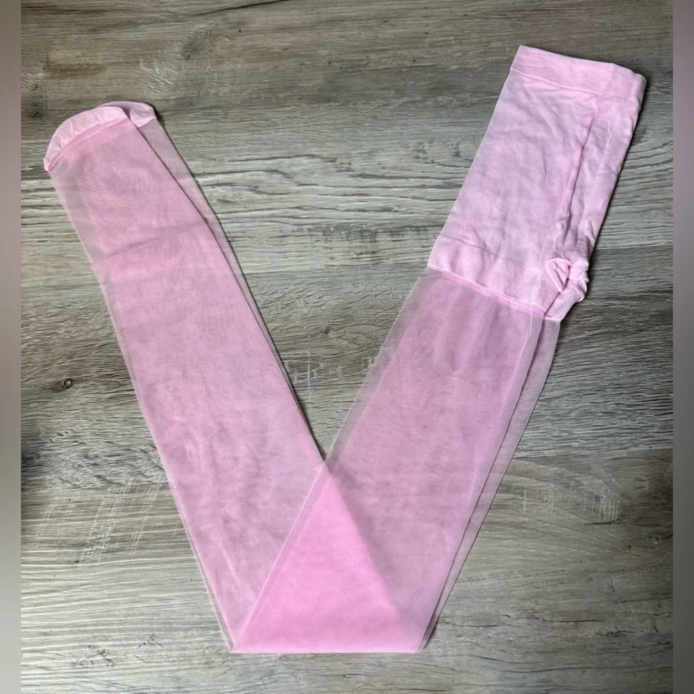 Women's elastic tights, pink. Size S. NWT.